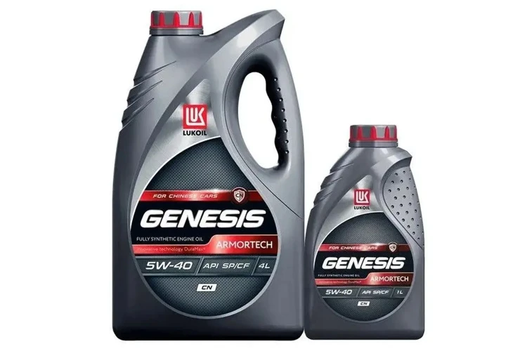 Масло моторное LUKOIL 5W-40 GENESIS ARMORTECH 4л.+1л. АКЦИЯ
