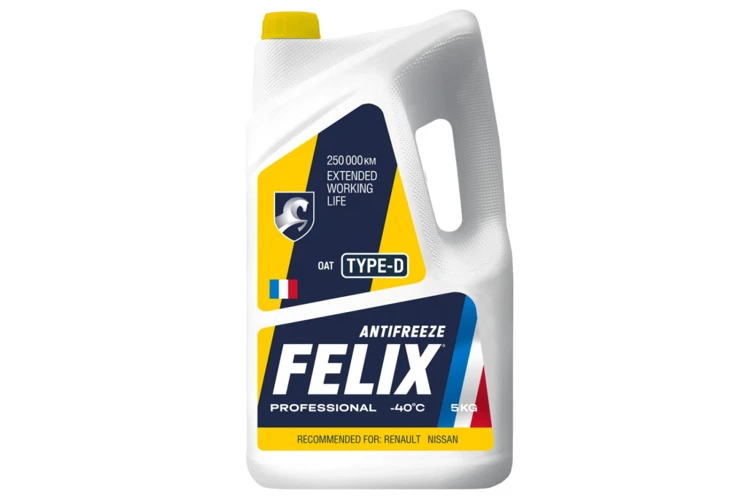 Антифриз FELIX TYPE D 5кг.