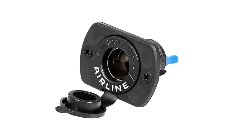 Прикуриватель AIRLINE AEBJ201 (гнездо с крышкой)