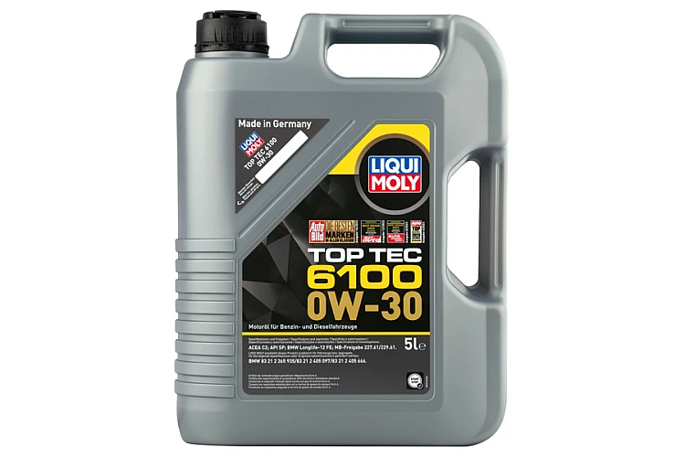 Масло моторное LIQUI MOLY Top Tec 6100 0w30 5л. (20779)