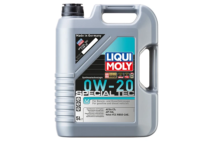 Масло моторное LIQUI MOLY Special Tec V 0w20 5л. (4шт) (20632)