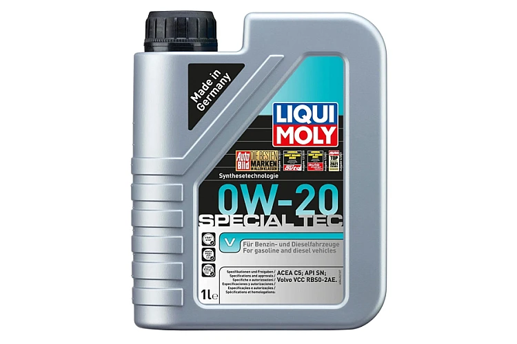 Масло моторное LIQUI MOLY Special Tec V 0w20 1л. (6шт) (20631)
