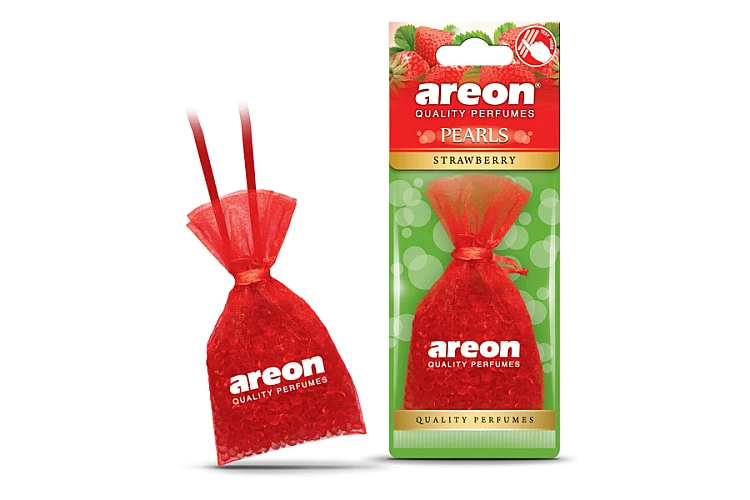 Ароматизатор AREON ABP17 Pearls (Strawberry мешочек)