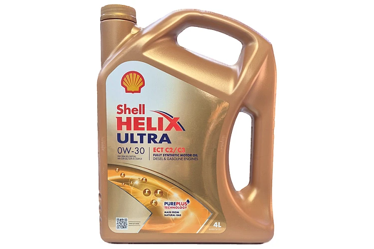 Масло моторное SHELL HELIX ULTRA ECT 0W-30 4л. (C2/C3)