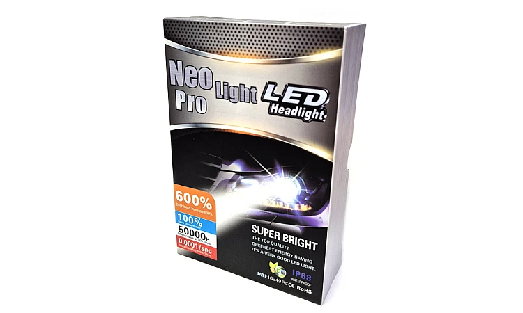 Лампа LED H4 NEOMAX H41656 (комплект 2шт.) (с вентилятором)