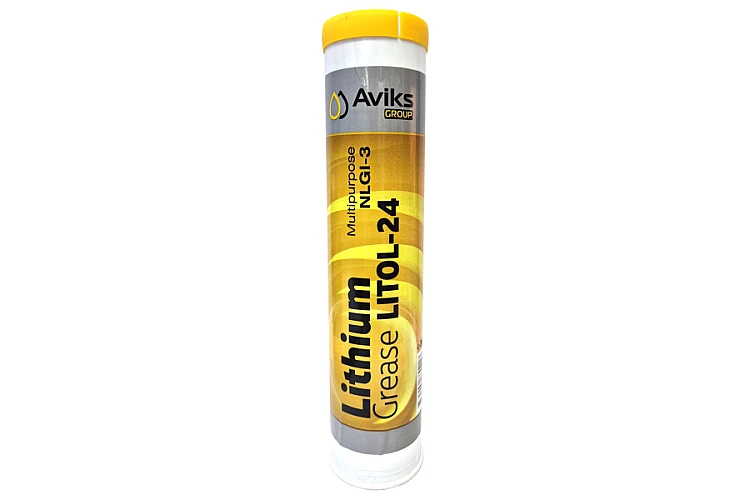 Смазка AVIKS Литол-24 380гр. (картридж) (25шт) / Майлау майы