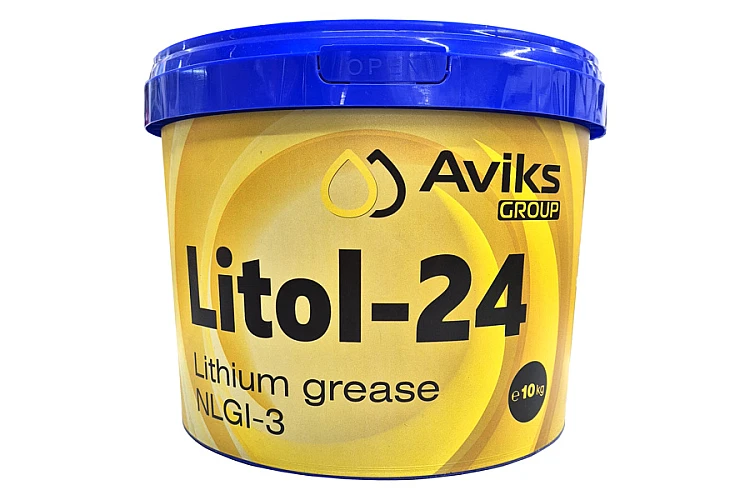 Смазка AVIKS Литол-24 10кг. (ведро) / Майлау майы