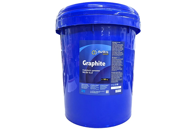 Смазка AVIKS Графитная 18кг. (ведро) / Майлау майы