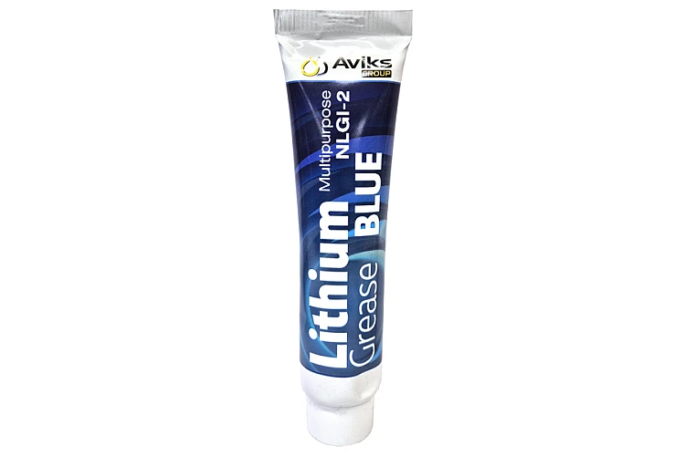 Смазка AVIKS Lithium Grease BLUE (синяя) 180мл. (150гр) (туба) (35шт) / Майлау майы