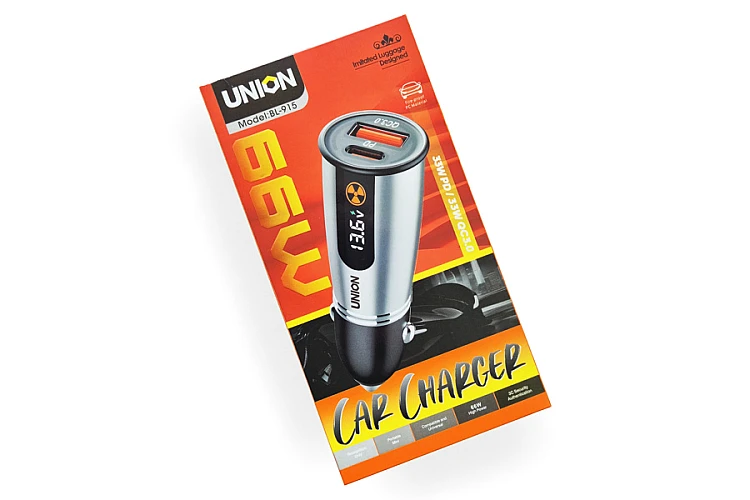 Зарядное устройство UNION BL915 (USB, PD) / Зарядтау құрылғысы