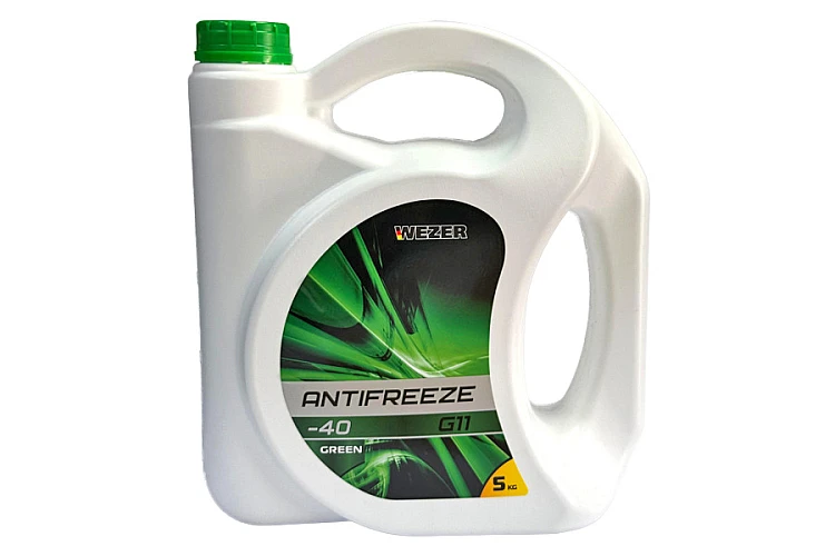 Антифриз WEZZER зеленый 5кг. (2шт)