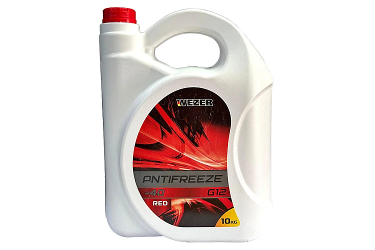 Антифриз WEZZER красный 10кг. (2шт)