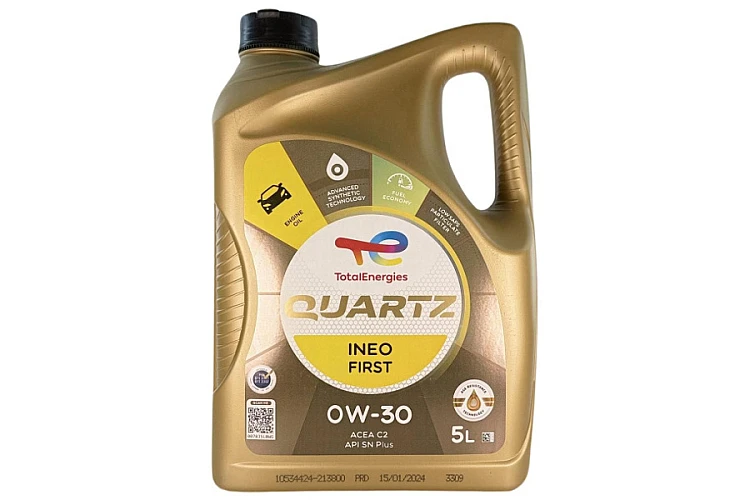 Масло моторное TOTAL INEO FIRST 0w30 5л.