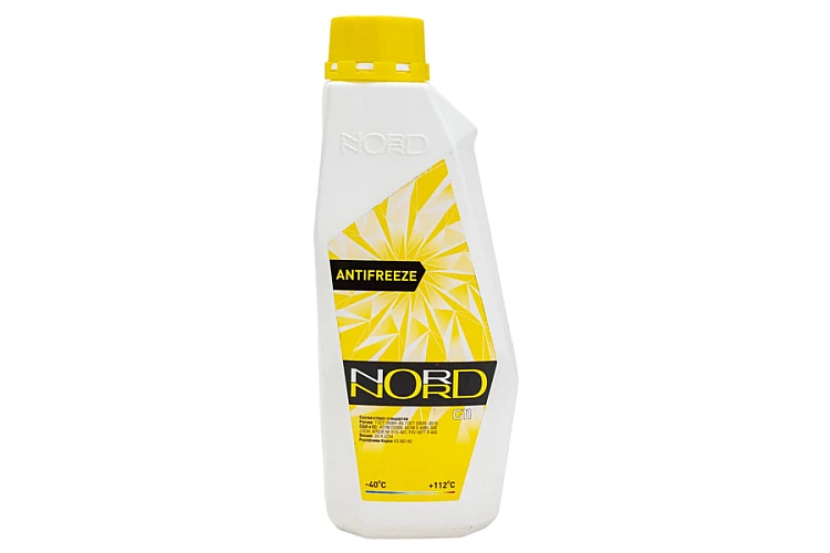 Антифриз NORD желтый 1кг. (12шт)